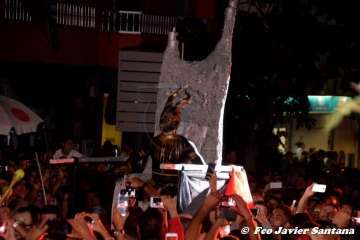 Telde se asusta con el Perro Maldito en Valsequillo (Foto Francisco Javier Santana, Acfi Press y TA)